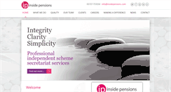 Desktop Screenshot of insidepensions.com